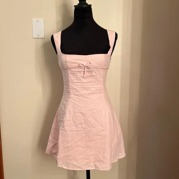 strapless open back dress Vietta Sequin Cami Micro Mini Dress main image 0